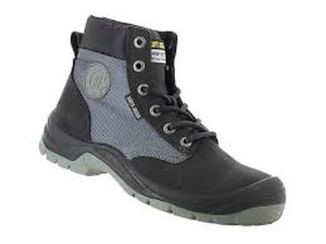 รองเท้าเซฟตี้ Safety shoes fashion dakar black